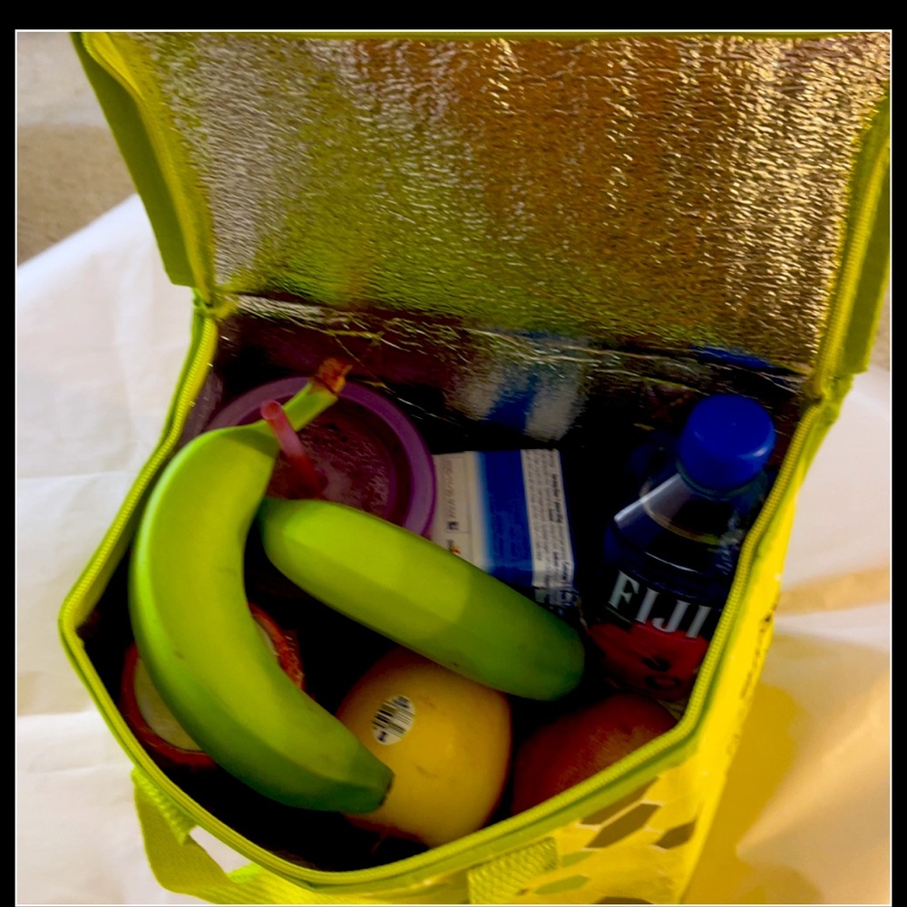 Hexagon Pattern Cooler Bag (lunch bag) - Picture 4 of 5